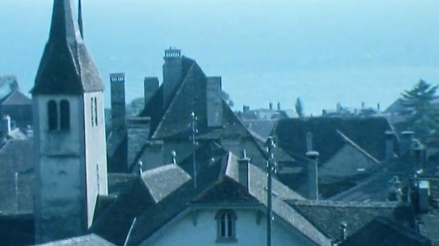 Le village neuchâtelois d'Auvernier.