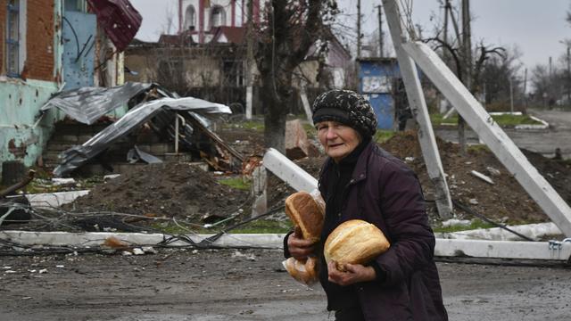 L'hiver "menace la vie de millions de personnes" en Ukraine, alerte l'OMS. [KEYSTONE - ANDRIY ANDRIYENKO]