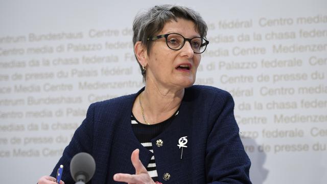 La conseillère nationale Ursula Schneider Schüttel (PS/FR). [Keystone - Anthony Anex]