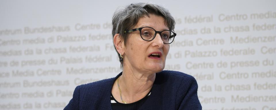 La conseillère nationale Ursula Schneider Schüttel (PS/FR). [Keystone - Anthony Anex]