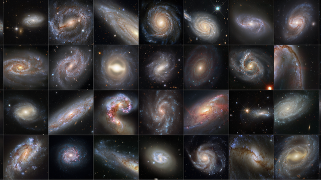 Des images du télescope Hubble. 
Adam G. Riess (STScI, JHU)
NASA/ESA [NASA/ESA - Adam G. Riess (STScI, JHU)]
