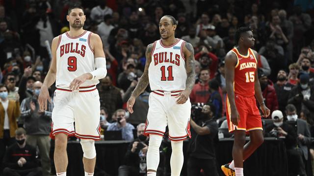 Capela et les Hawks ne sont pas passés loin d'un exploit face aux Bulls de Chicago. [Matt Marton]