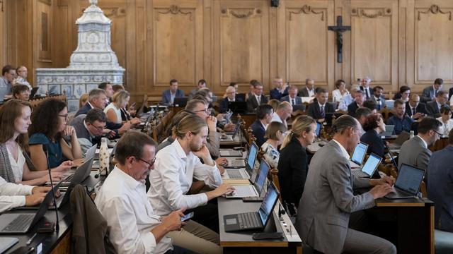 La future loi sur le climat transmise au Grand Conseil à Fribourg [Keystone - Anthony Anex]