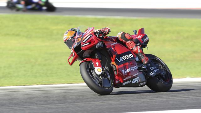 Francesco Bagnaia a été sacré lors de l'ultime course de la saison. [Alberto Saiz]