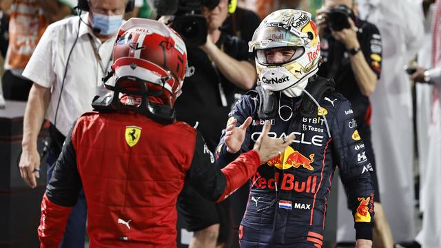 Verstappen a gagné à Jeddah mais Leclerc conserve la tête du Mondial. [Hamad Mohammed]