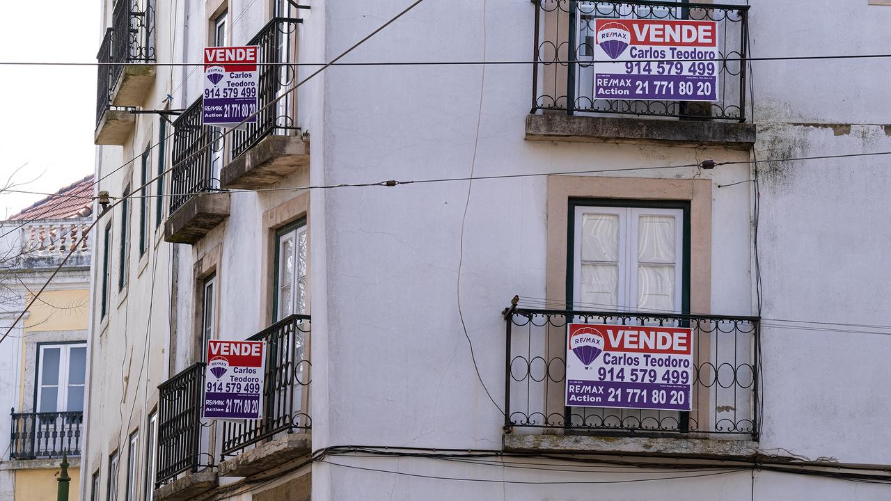 A Lisbonne, la crise du coronavirus a généré de nombreuses ventes de logements. [AFP - Jean-Baptiste Premat / Hans Lucas]