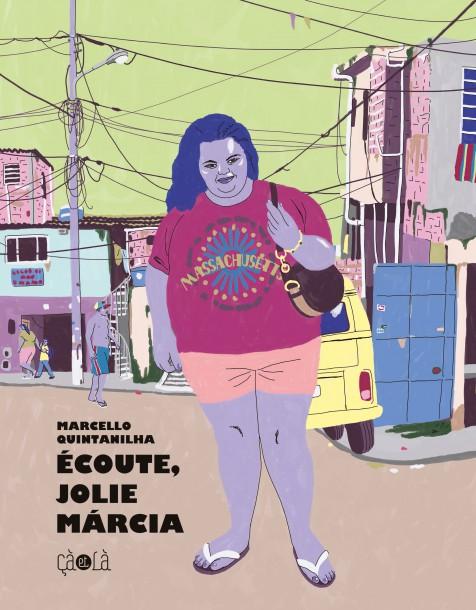 "Ecoute, jolie Márcia" de Marcello Quintanilha, Fauve d'or au festival de BD d'Angoulême 2022. [Marcello Quintanilha]