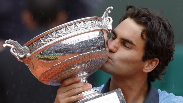 Roger Federer, enfin à lui, Roland-Garros! [EPA - Christophe Ena]