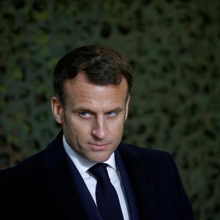 Emmanuel Macron. [Keystone - Stéphane Mahe]