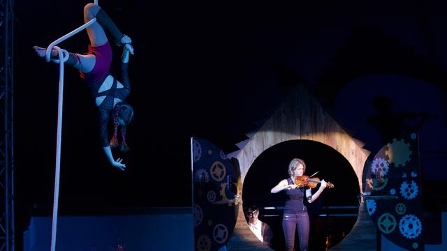 Un spectacle du cirque Circo Bello. [Brigitte Ramseier]