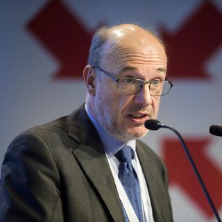Olivier Meuwly, historien et spécialiste de la politique suisse. [Keystone - Jean-Christophe Bott]