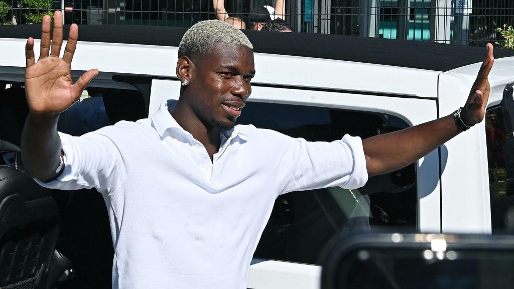 Paul Pogba dénonce des "menaces" et des "tentatives d'extorsion en bande organisée" à son encontre. [afp - Stringer/Ansa]