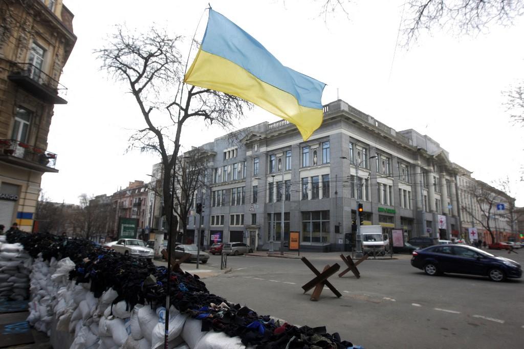 La ville d'Odessa se prépare depuis des semaines à une attaque russe. [AFP - STR / NurPhoto]