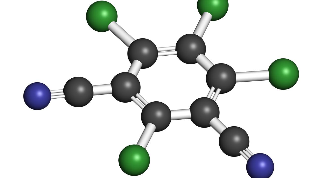 La molécule du pesticide chlorothalonil. [Depositphotos - Wirestock]