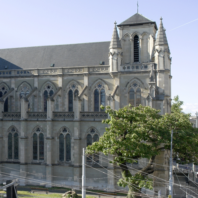 Basilique Notre Dame de Genève. [Wikicommons/ CC-BY-SA-4.0 - Yann (talk)]