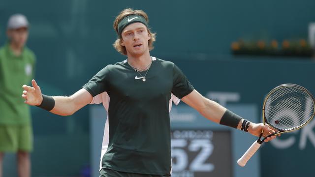 Andrey Rublev a fait entendre son mécontentement à l'encontre de l'organisation du tournoi londonien. [Andrej Cukic]