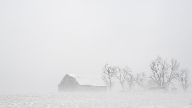 Les Etats-Unis sont toujours frappés par une vague de froid, comme ici dans l'Etat de l'Iowa. [Keystone - Nick Rohlman]