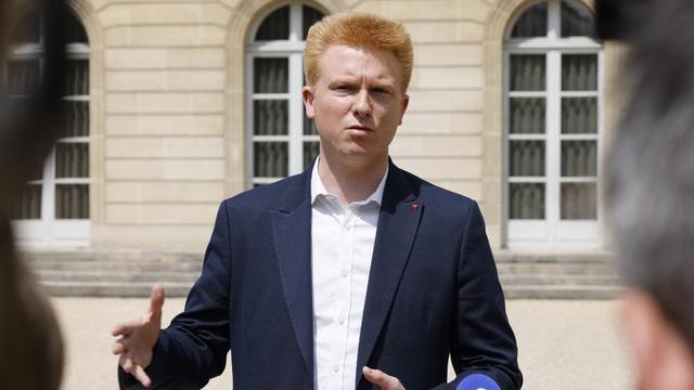 Le député français Adrien Quatennens condamné à 4 mois de prison avec sursis pour "violences" conjugales. [AFP - LUDOVIC MARIN]