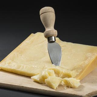 Le fromage suisse Sbrinz. [Keystone - Gaetan Bally]
