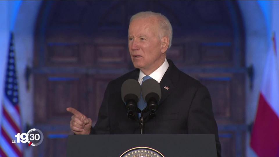 Le discours offensif de Joe Biden met la Maison Blanche dans l'embarras