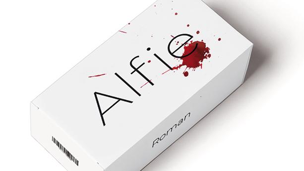 La couverture de "Alfie", de Christopher Bouix. [Ed. Au Diable Vauvert]