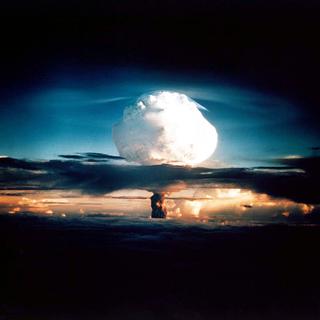 "Aujourd'hui, l'humanité est à une erreur de calcul de l'anéantissement nucléaire", avertit Antonio Guterres. [US Department Of Energy/EPA/Keystone]