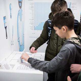 L’exposition "Au cœur de l’apprentissage" s’ouvre à Berne le 7 septembre 2022. [expo-apprentissage.ch - Céline Ribordy]