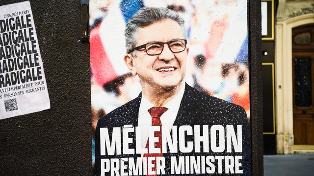 Jean-Luc Mélenchon se voit comme le prochain premier ministre en cas de victoire de la coalition. [AFP]