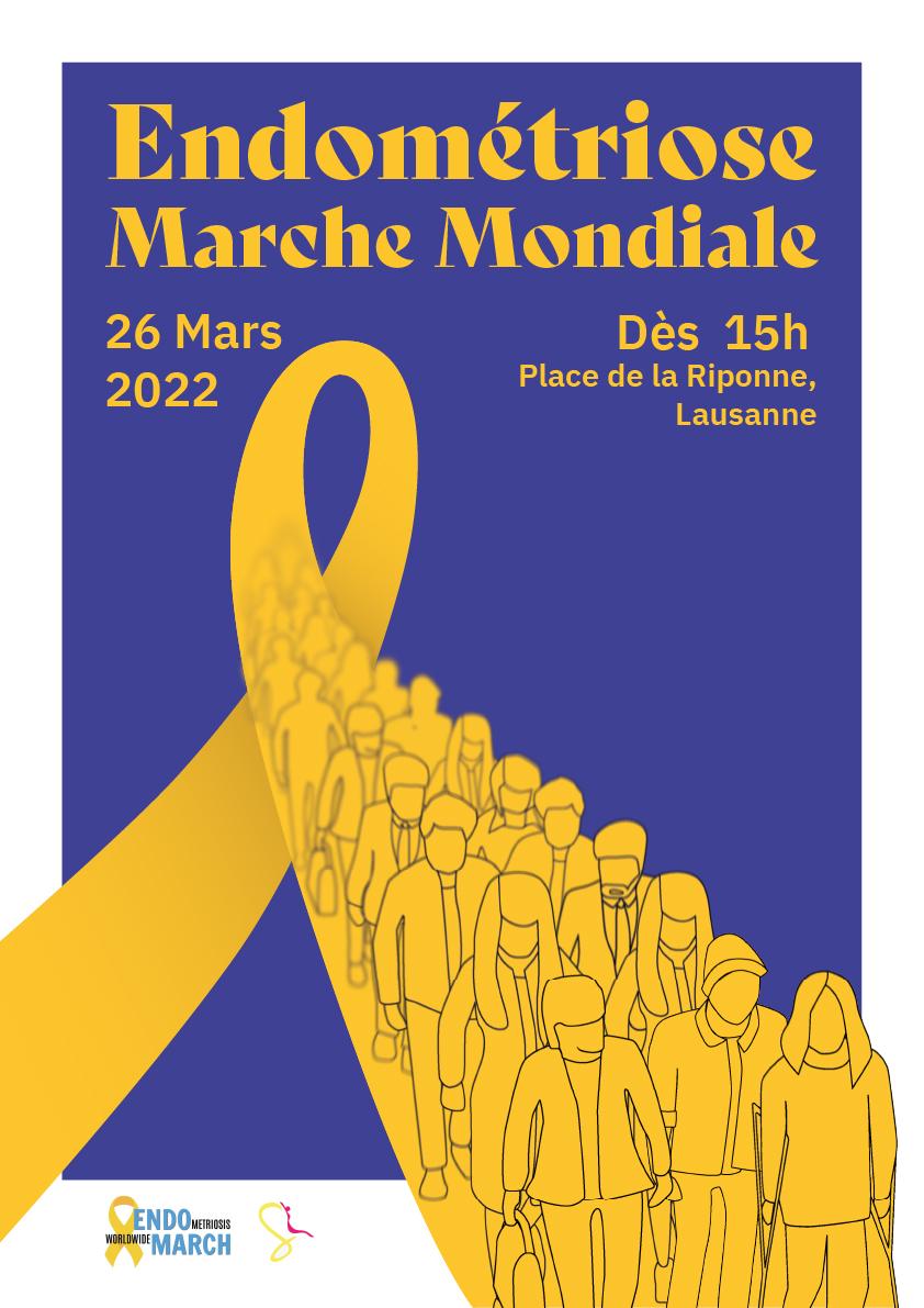 Une "Endomarche" est prévue à Lausanne le 26 mars 2022. [s-endo.ch]