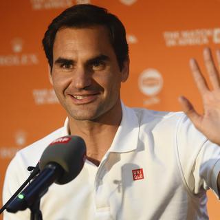 La presse suisse a unanimement salué la carrière de Roger Federer. [Keystone]