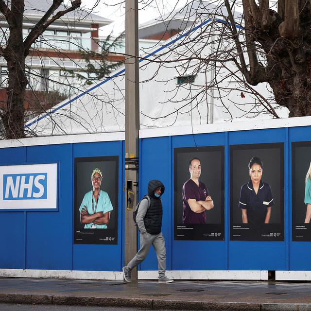 Le service de santé britanniques (NHS) est en crise. Image d'illustration. [Reuters - Henry Nicholls/File Photo]