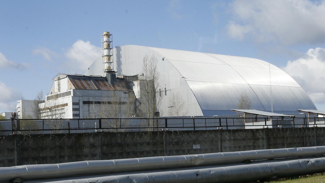 La centrale nucléaire ukrainienne de Tchernobyl. [KEYSTONE - EFREM LUKATSKY]