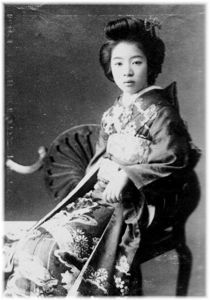L'écrivaine japonaise Mari Mori dans les années 1920. [Wikimedia Commons]