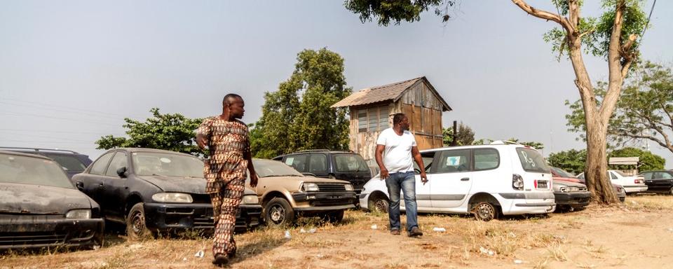 Parking à Cotonou, Benin. [AFP - Yanick Folly]