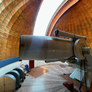 Le télescope allemand Schmitt de Byurakan en Arménie a permis des découvertes astronomiques importantes comme celle de la constellation Markaryan. [Paty Tanielyan]