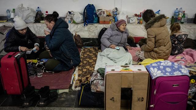 Moscou annonce ouvrir des couloirs humanitaires dans plusieurs villes ukrainiennes. [ANADOLU AGENCY VIA AFP - WOLFGANG SCHWAN]