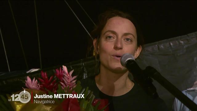 Voile: Justine Mettraux remporte la 7e place de la Route du Rhum