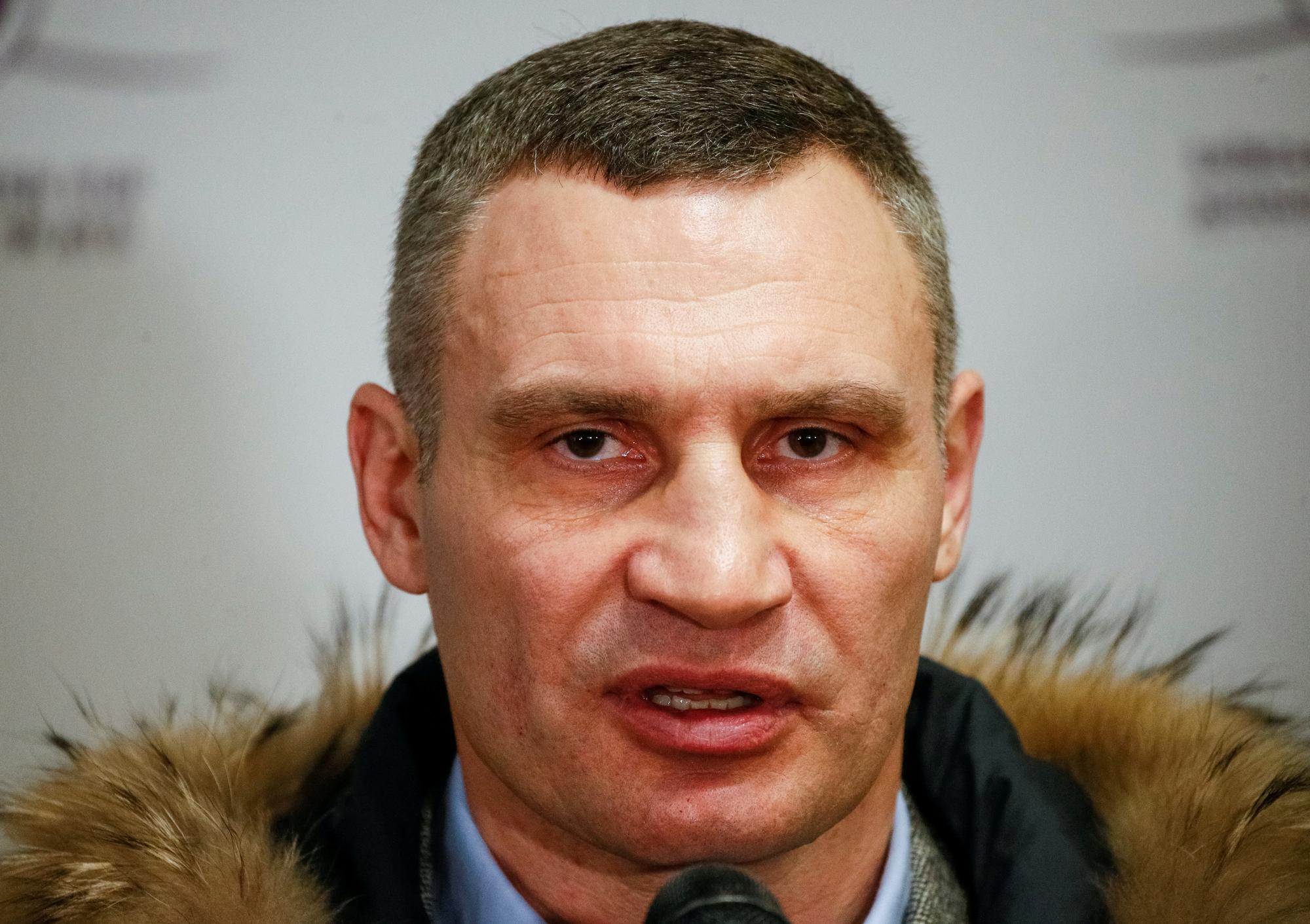Le maire de Kiev Vitali Klitchko, photographié ici le 2 février 2022. [reuters - Gleb Garanich]