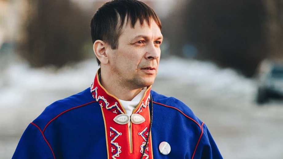 L'activiste Sami russe Andrei Danilov. [DR - Andrei Danilov]