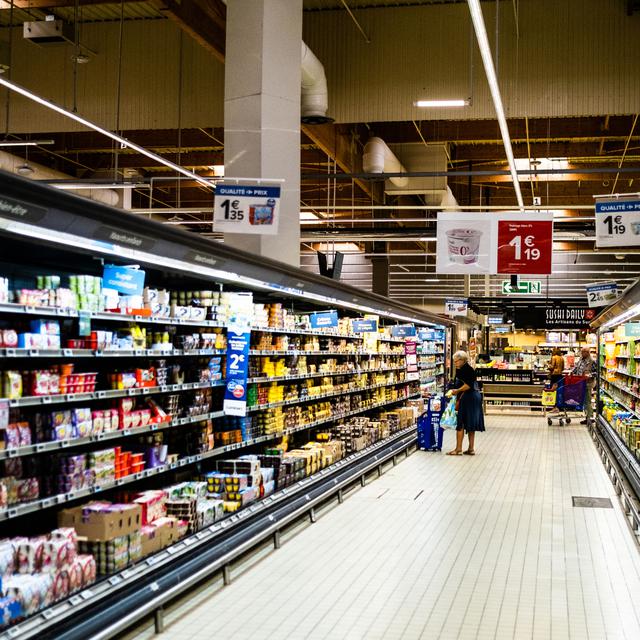 Rayons de supermarché. [AFP - Jc Milhet / Hans Lucas]