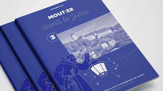 La troisième version de la brochure "Moutier dans le Jura" a été publiée. [Canton du Jura]