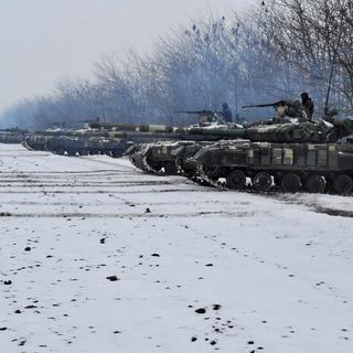 La situation devient de plus en plus tendue à la frontière entre la Russie et l'Ukraine (image d'illustration). [AFP - Services de presse de l'armée ukrainienne]