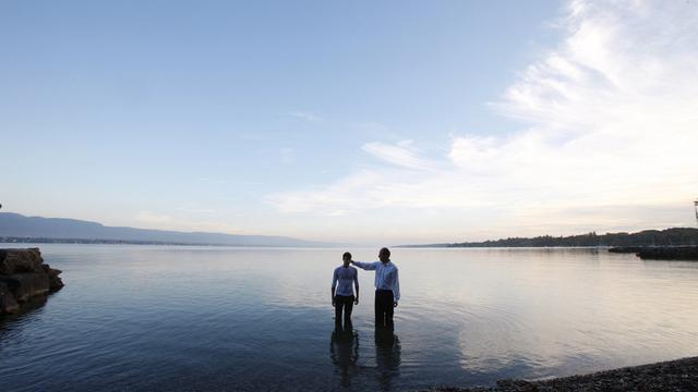 A Genève, l'interdiction des baptêmes évangéliques dans le Léman met le feu au lac. [LEEMAGE VIA AFP - PASCAL DELOCHE]