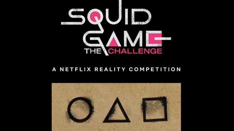 Le logo du jeu de téléréalité "Squid Game: The Challenge". [Netflix]