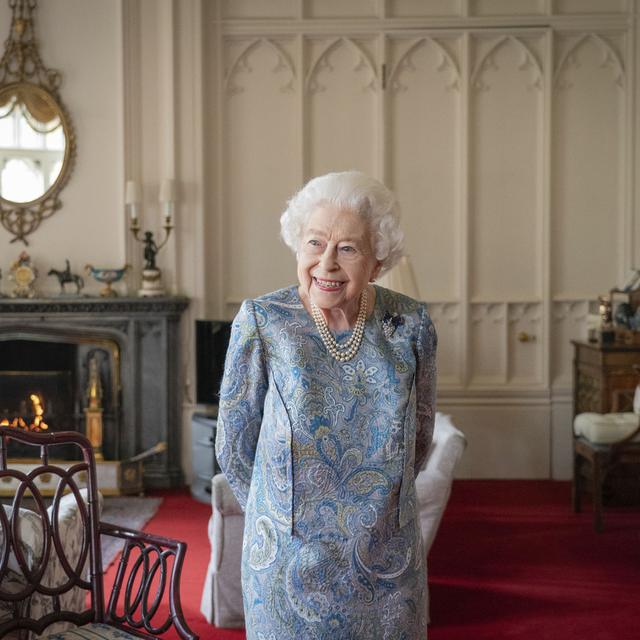 La reine Elizabeth II le 28 avril 2022. [AP/Keystone - Dominic Lipinski]