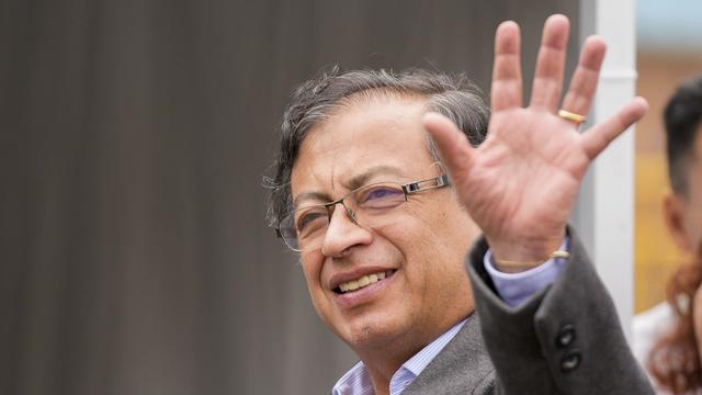 Le président colombien Gustavo Petro. [Keystone - Fernando Vergara]