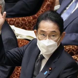 Le Premier ministre japonais ordonne une enquête sur la secte Moon. [Keystone - Sadayuki Goto/Kyodo News via AP]
