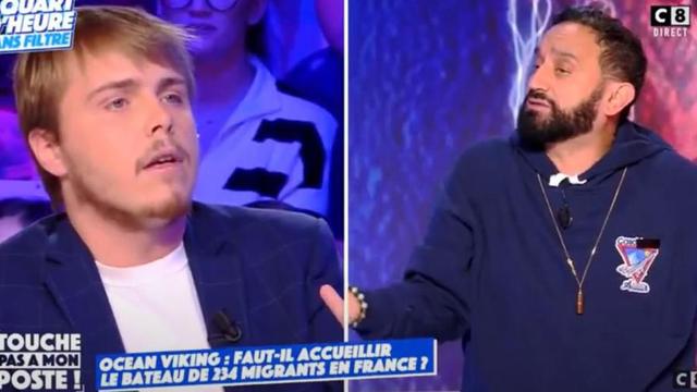 Après s'être écharpés la semaine dernière dans l'émission Touche pas à mon poste au sujet de l'arrivée de migrants en France , l'animateur Cyril Hanouna et le député Louis Boyard (LFI) ont annoncé des poursuites en justice l'un contre l'autre. [Capture d'écran/C8]