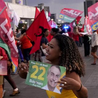 Les élections au Brésil, le 26 octobre 2022. [Keystone - AP Photo/Eraldo Peres]