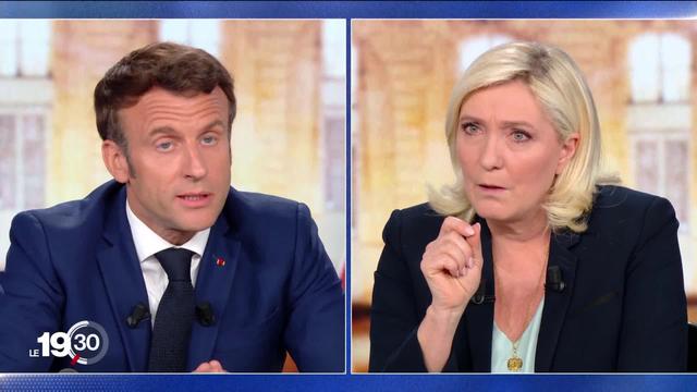 En France, le débat télévisé d'entre-deux-tours de l’élection présidentielle a été moins agressif qu’en 2017, mais a révélé la fracture du pays